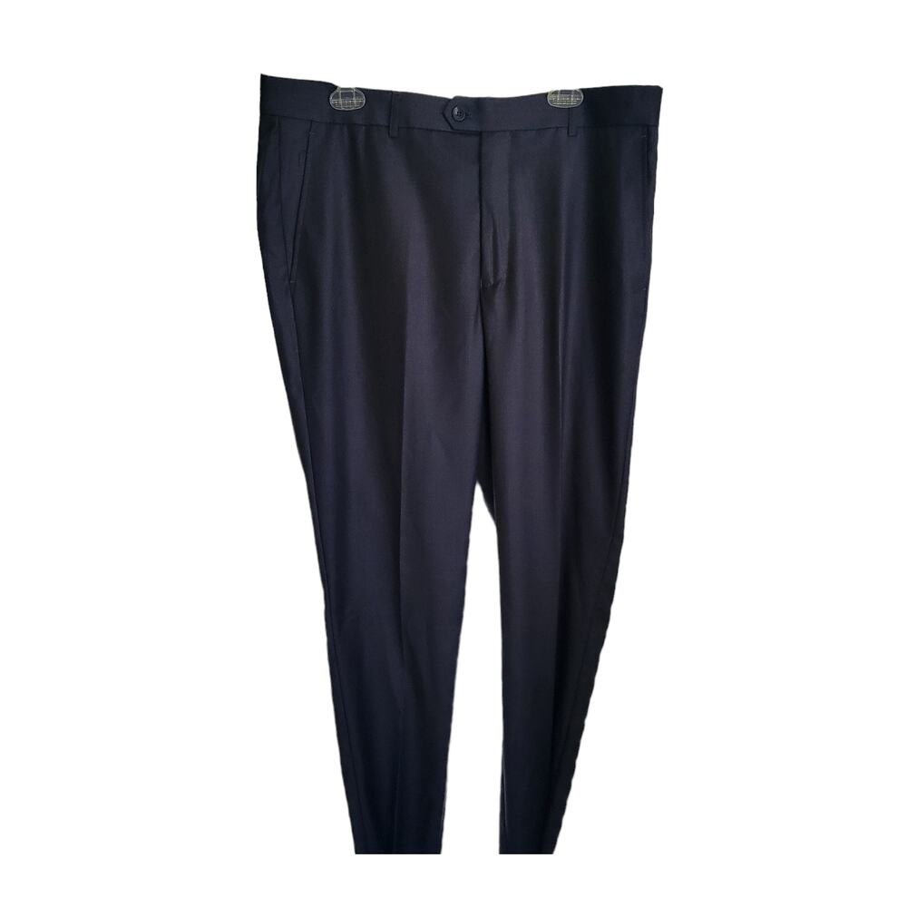 DaVinci OMO Men's Dress Pants Model Paris Size 38W Raw Hem New with Tags‎